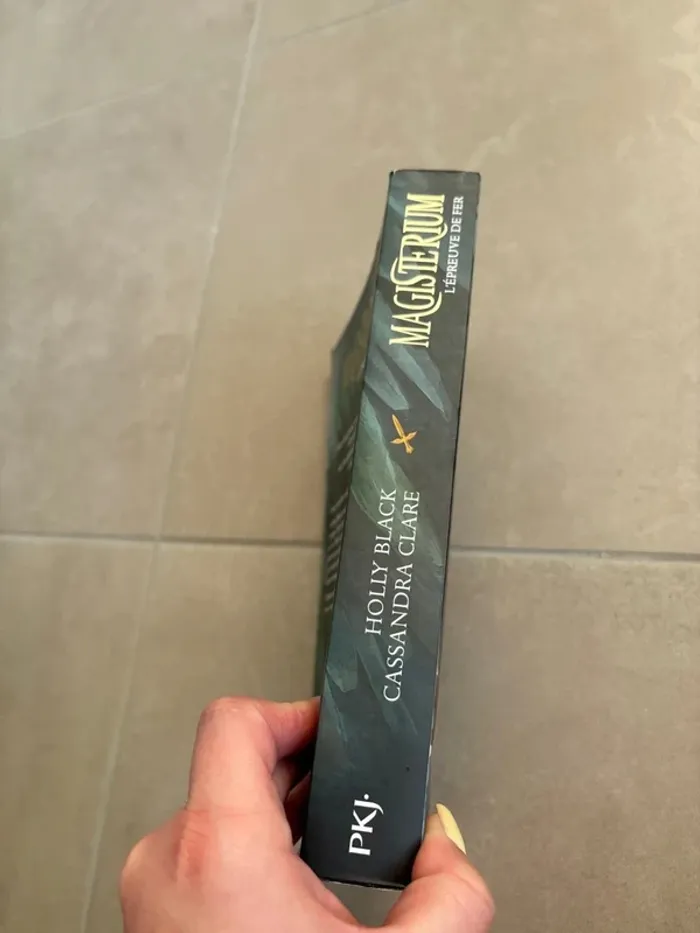 Livre fantastique Magisterium l’épreuve de fer - photo numéro 3