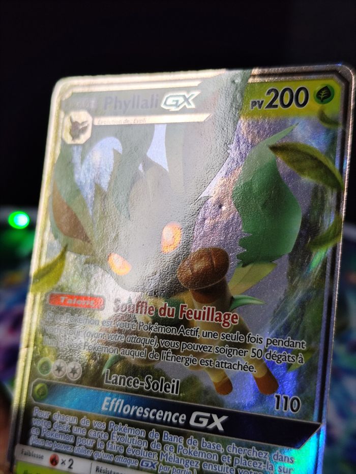 Carte pokémon 🇨🇵 Phyllali GX 13/156 Ultra prisme - photo numéro 4