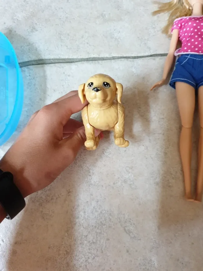 Poupée barbie toilettage canin - photo numéro 3