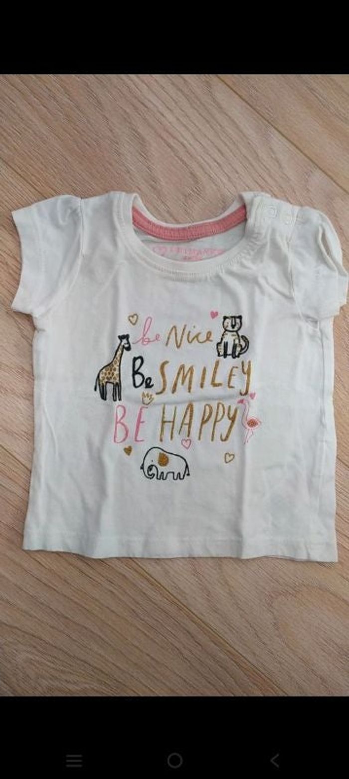 T-shirt jungle savane 1/3 mois