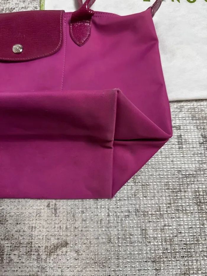 Sac longchamp le pliage rose taille S 596 - photo numéro 10
