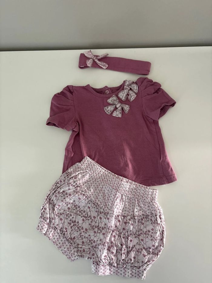 Ensemble été fille - Taille 6 mois - Vertbaudet