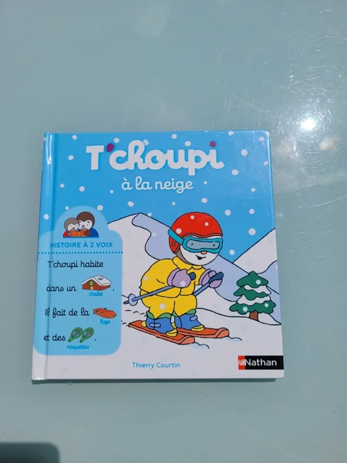 T’choupi : Histoire à 2 voix, tome 7 🧣 T'choupi à la neige 🌨 - photo numéro 2