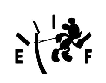 Stickers essence voiture