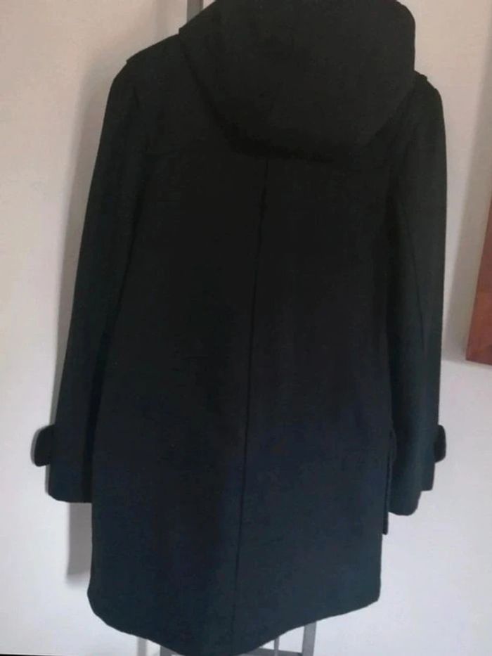 Manteau noir chaud tout doublé Kiabi taille XS - photo numéro 3