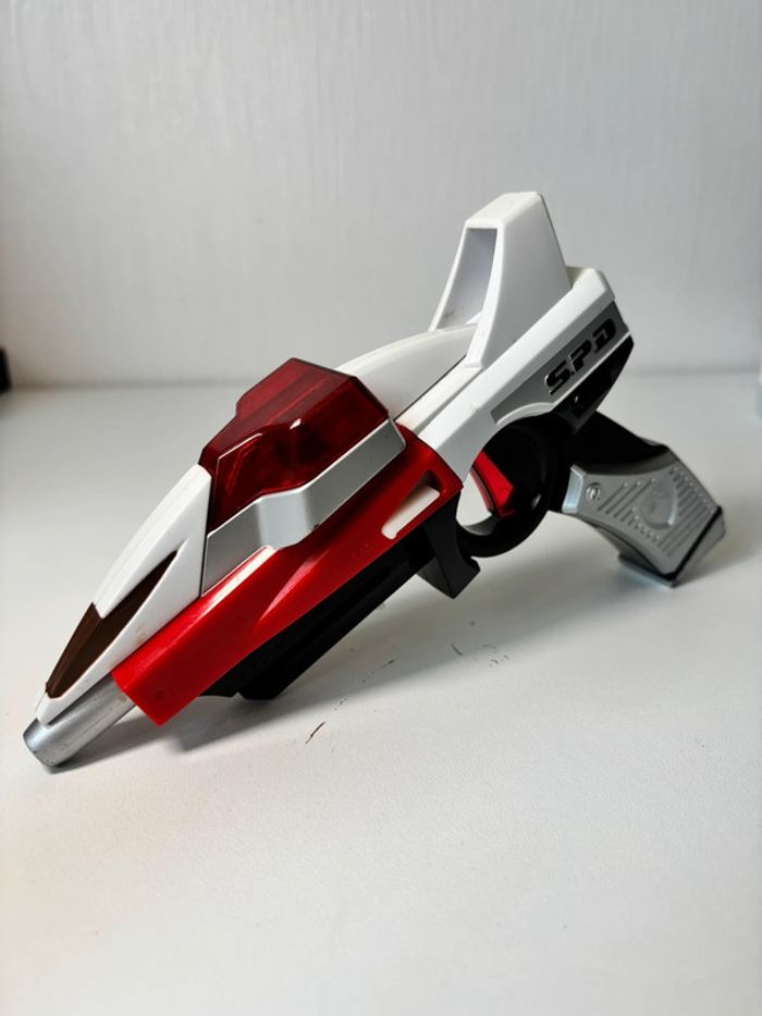 Power ranger Super Police Delta blaster jouet vintage SPD bandai 2005