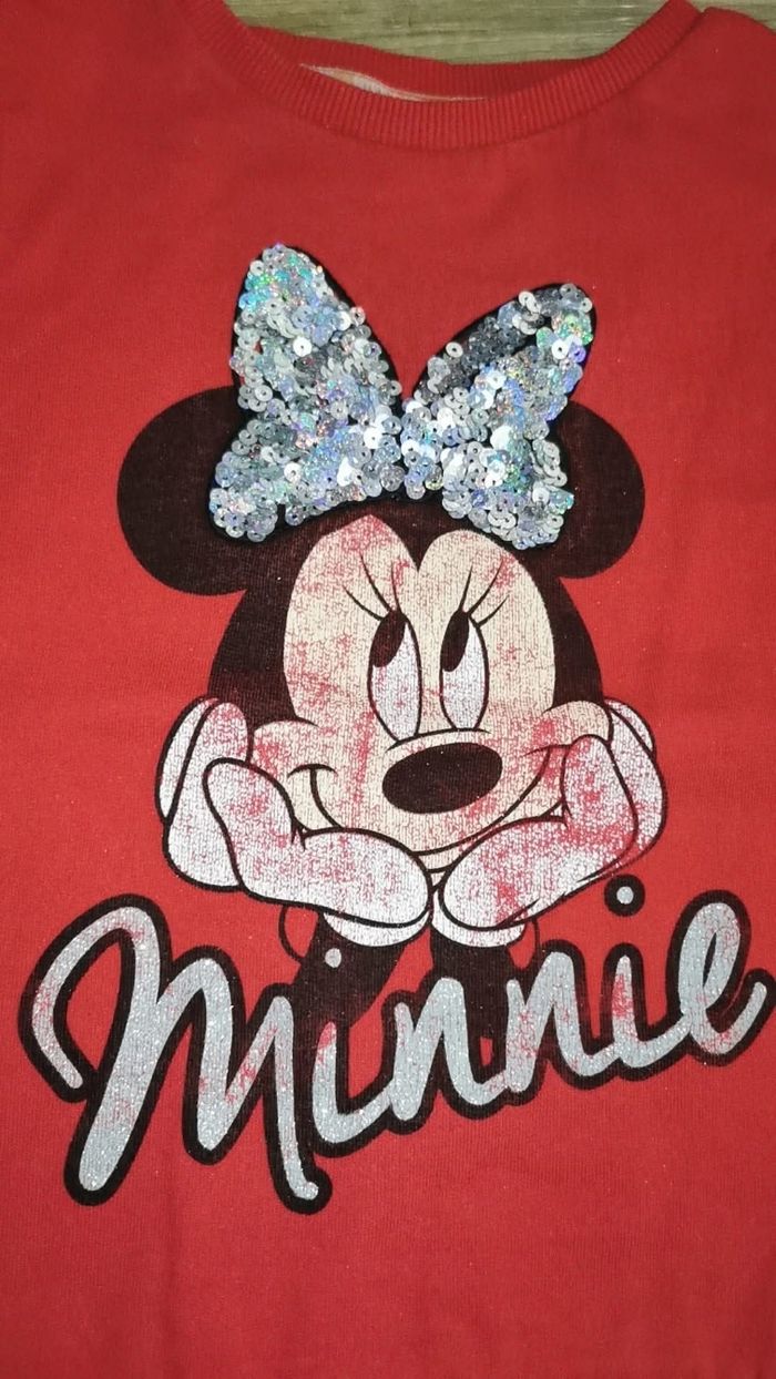 Pull minnie 4 /5ans - photo numéro 2