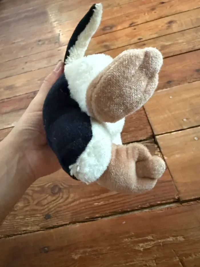 Peluche très ancienne rigide 27cm debout Steiff Manchot Pingouin Antarctique Papou - photo numéro 4