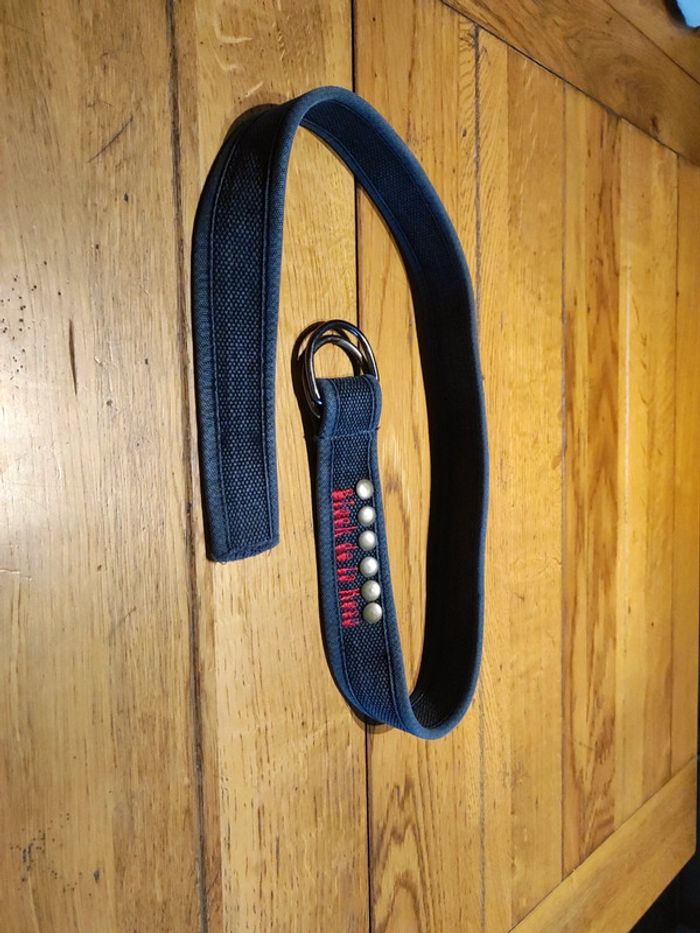 Ceinture en jeans noire