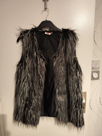 Fourrure sans manche 