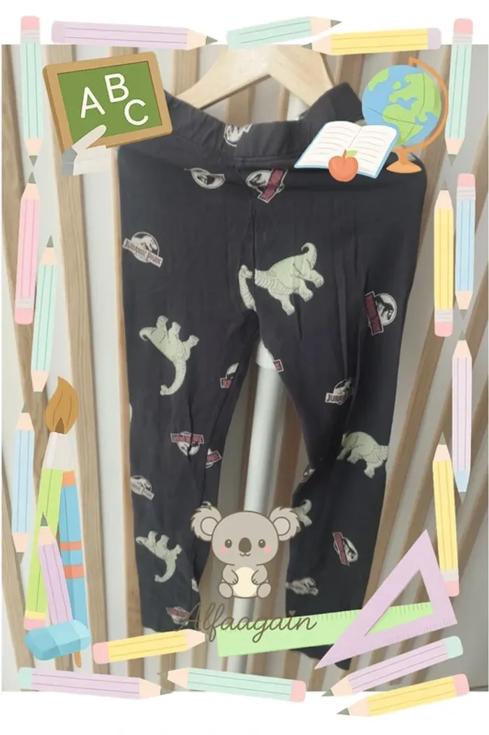 Ensemble Jurassic park legging et haut 10ans - photo numéro 5