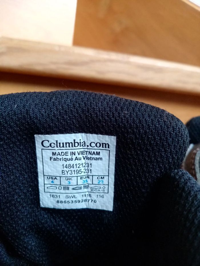 Chaussures de marche Colombia 35 - photo numéro 20