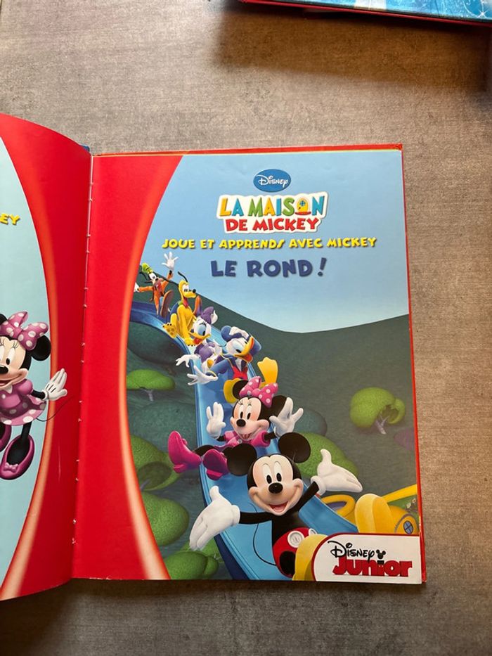 Livre Disney, la maison de Mickey, joue et apprend avec Mickey le - photo numéro 3
