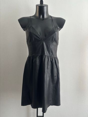 Robe sexy similicuir Zara neuve
