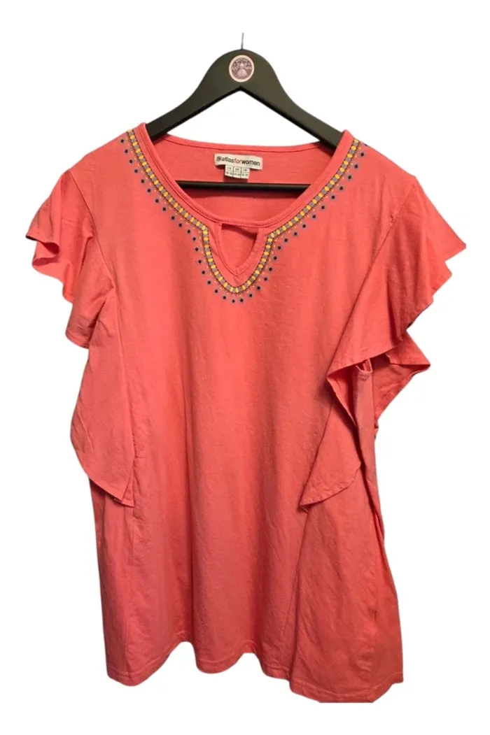 Blouse manches courtes Atlas for women T44 - photo numéro 2