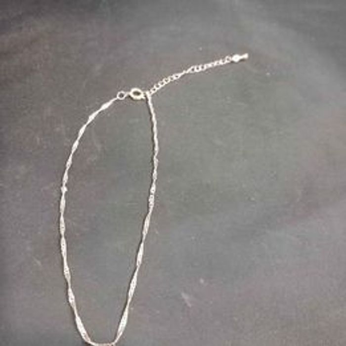 Bracelet fin argenté