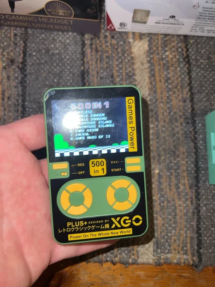 Console de jeux 500 jeux en 1 rétro - photo numéro 2