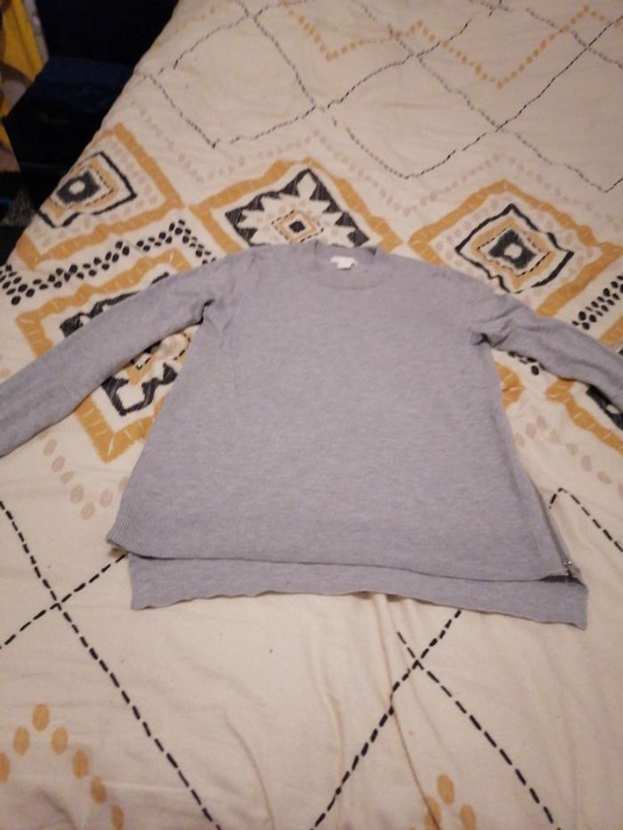 Pull avec petit col