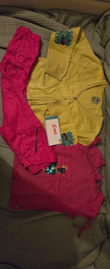 3pcs été fille 6 ans