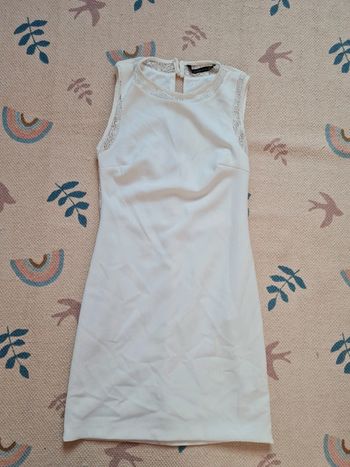 Robe blanc cassé zara trafaluc M
