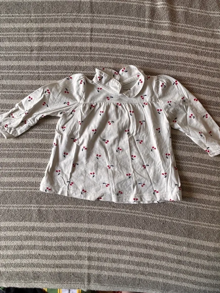T-shirt bout’chou /monoprix 9 mois
