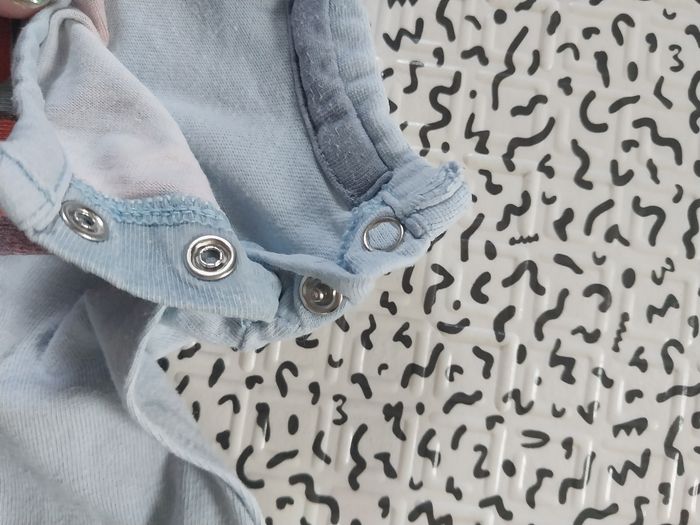 Tee-shirt Disney Baby Tigrou bleu clair 12 mois – 100% coton - photo numéro 4