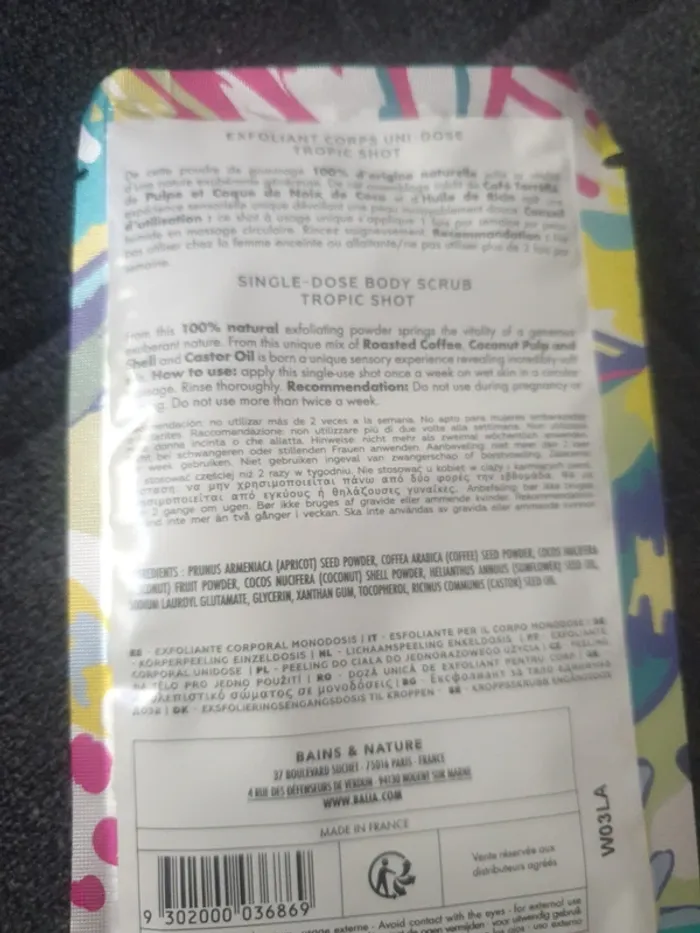 Neuf lot exfoliants visage et corps marque Baïja - photo numéro 4