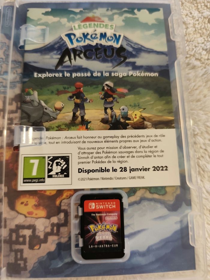 Jeux Switch Pokemon Perle Scintillante - photo numéro 3