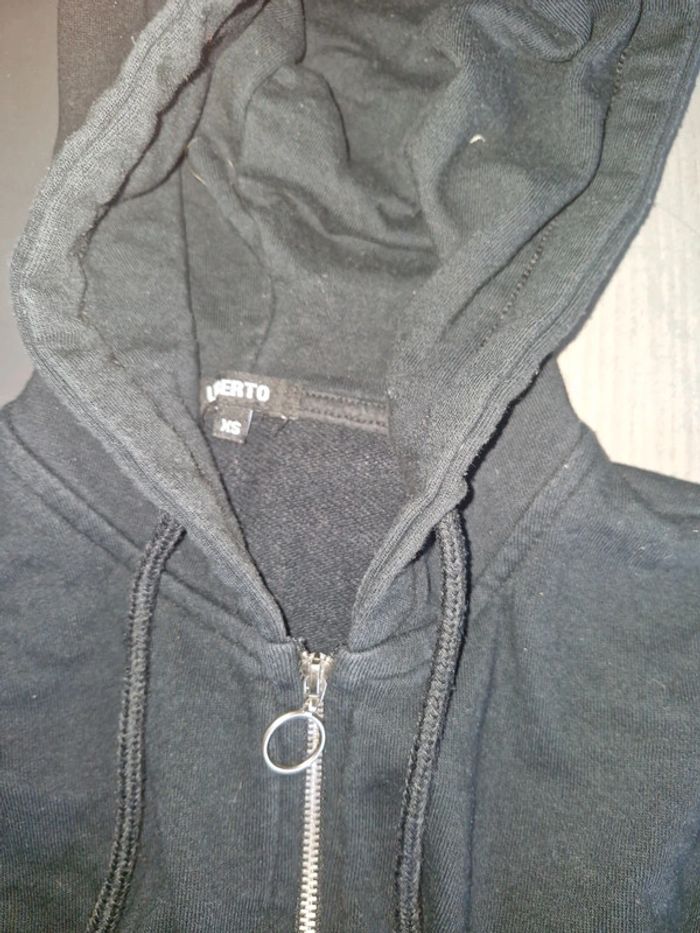 Veste zippé cropped liberto fille - photo numéro 5