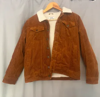 Veste blouson en velours