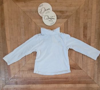 Tee shirt col roulé