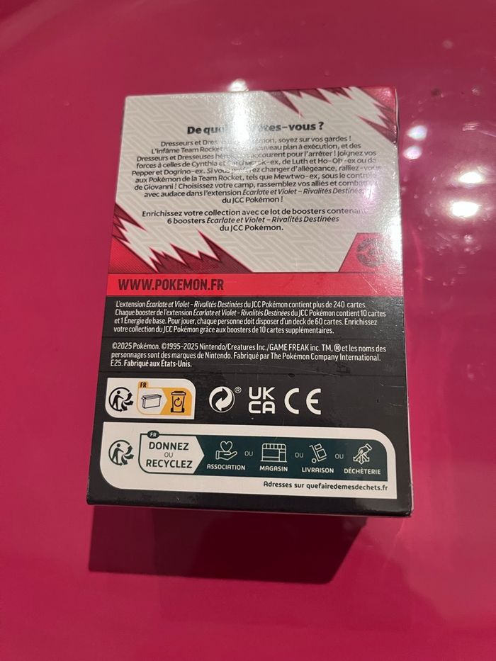 Bundle Pokémon Rivalités Destinées  EV 10 - photo numéro 2