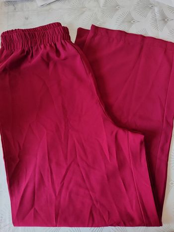 Pantalon léger fluide jambes larges