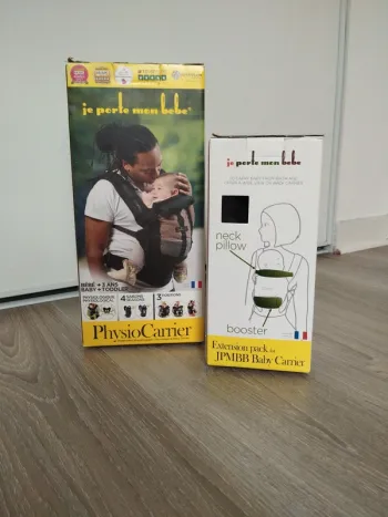 Porte-bébé Physiocarrier + pack extension
