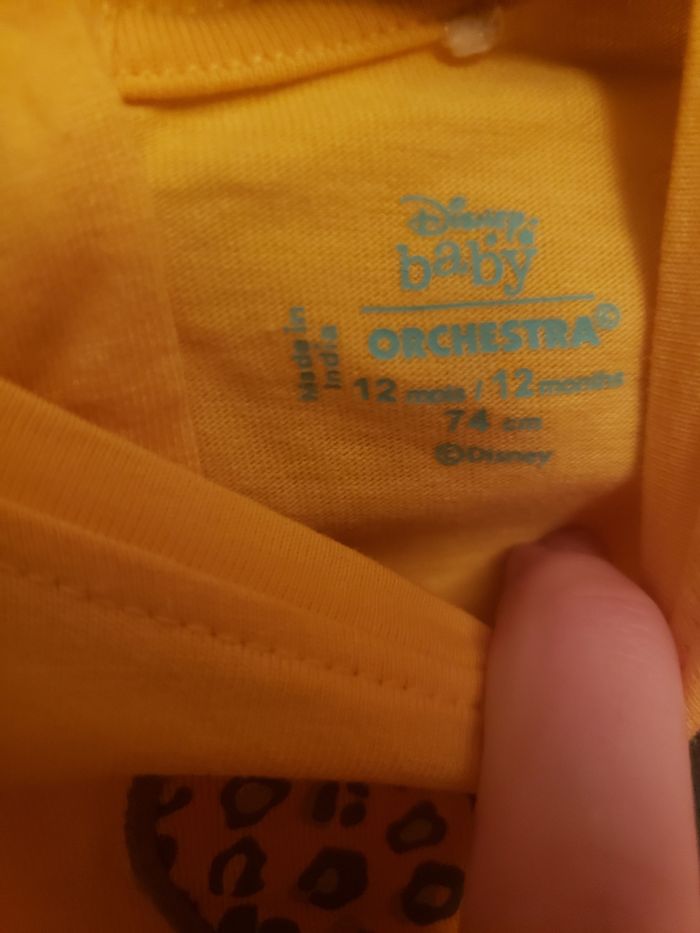 Teeshirt 🎀 Orchestra 12 mois 2€50 - photo numéro 3