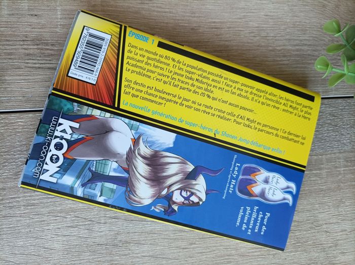 Manga My Hero Academia numéro 1 ki-oon - photo numéro 2