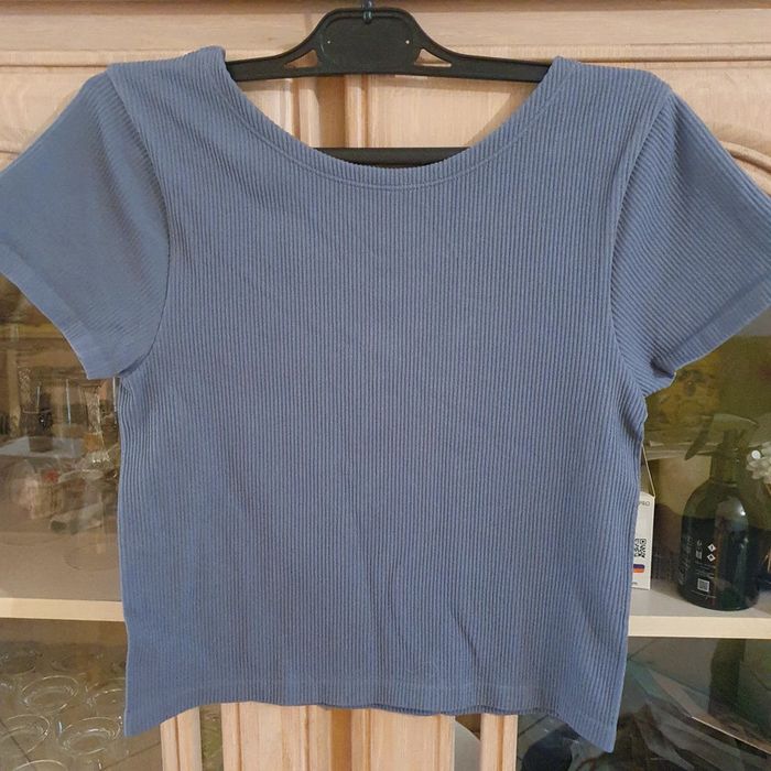 Tee-shirt Femme Couleur pétrole taille L Cache-cache - photo numéro 2