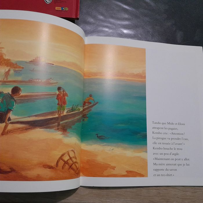 grand album école des loisirs - les petits acrobates du fleuve - photo numéro 2