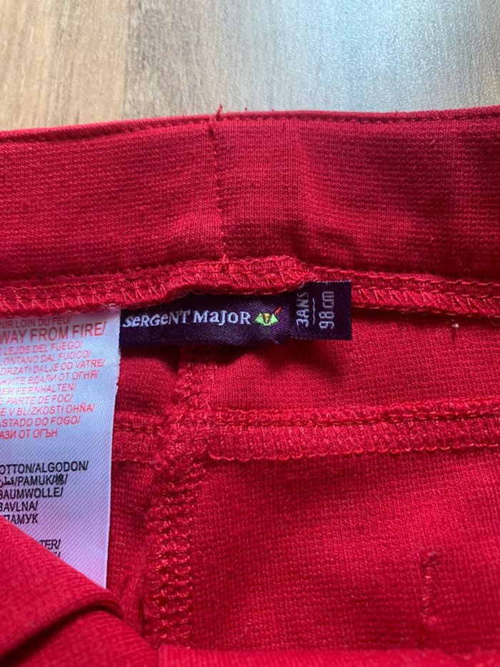 Pantalon rouge Sergent Major 3 ans - photo numéro 4