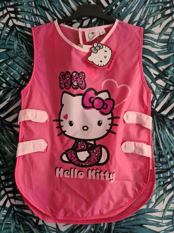 Tablier de peinture Hello Kitty