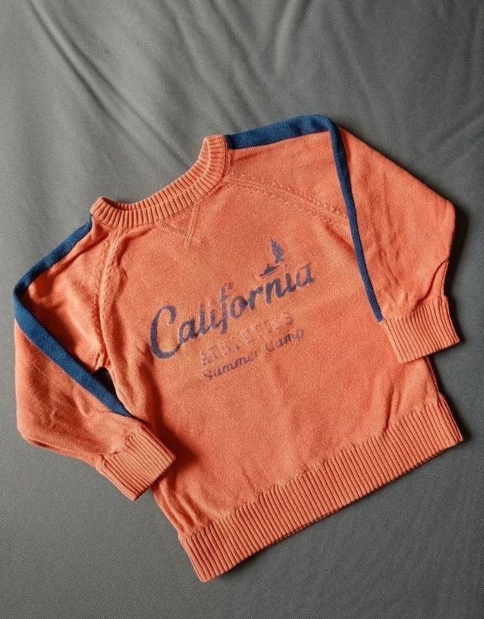 Pull fin orange - photo numéro 2