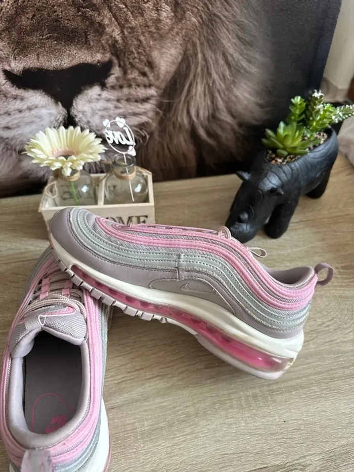 Basket Nike air Max 97 rose Lila taille 38 - photo numéro 9