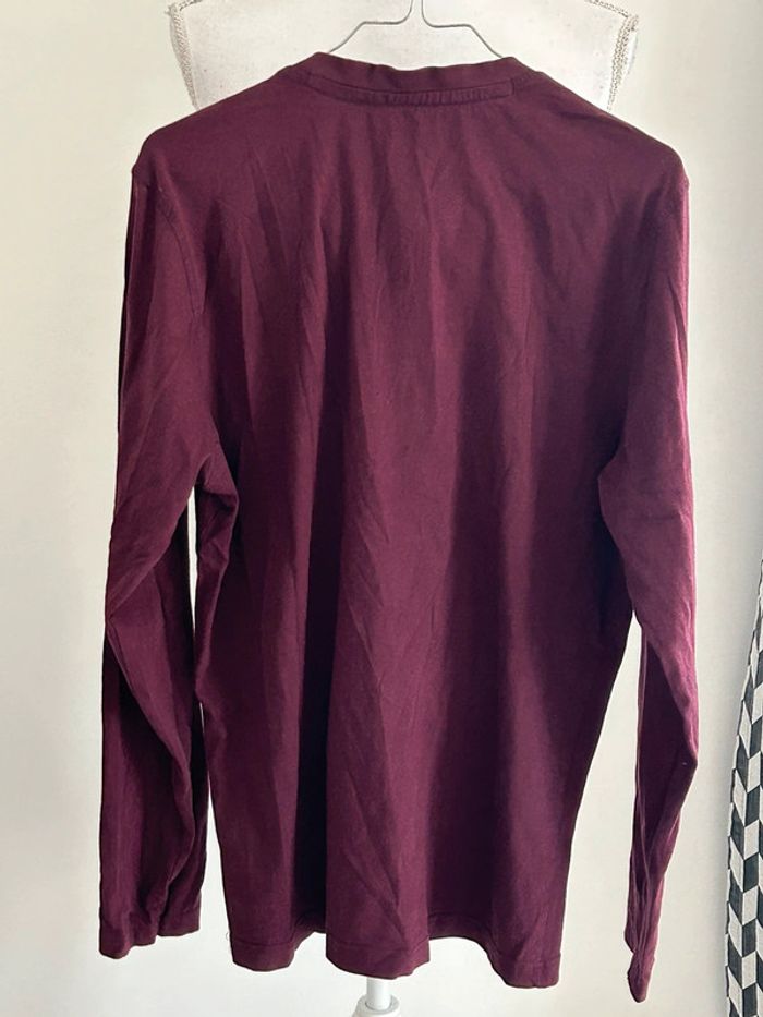 Racing Green Tee-shirt Manches Longues Bordeaux Taille M - photo numéro 2