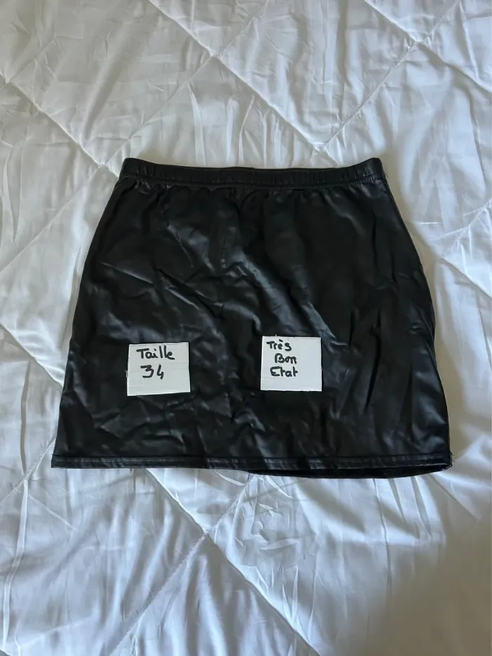 Jupe taille élastique