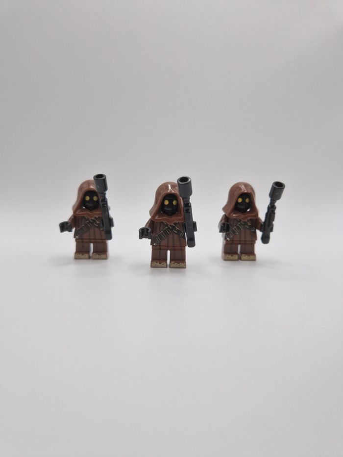 Figurines type lego 3 Jawa star wars