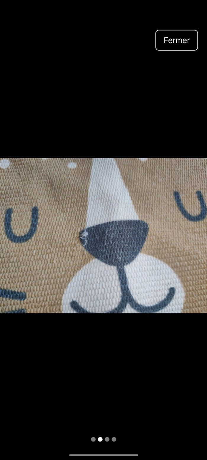 Tapis de chambre d'enfant lion - photo numéro 2