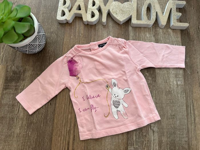 - Haut ML Kiabi - 3 mois - Très bon état, mini tache