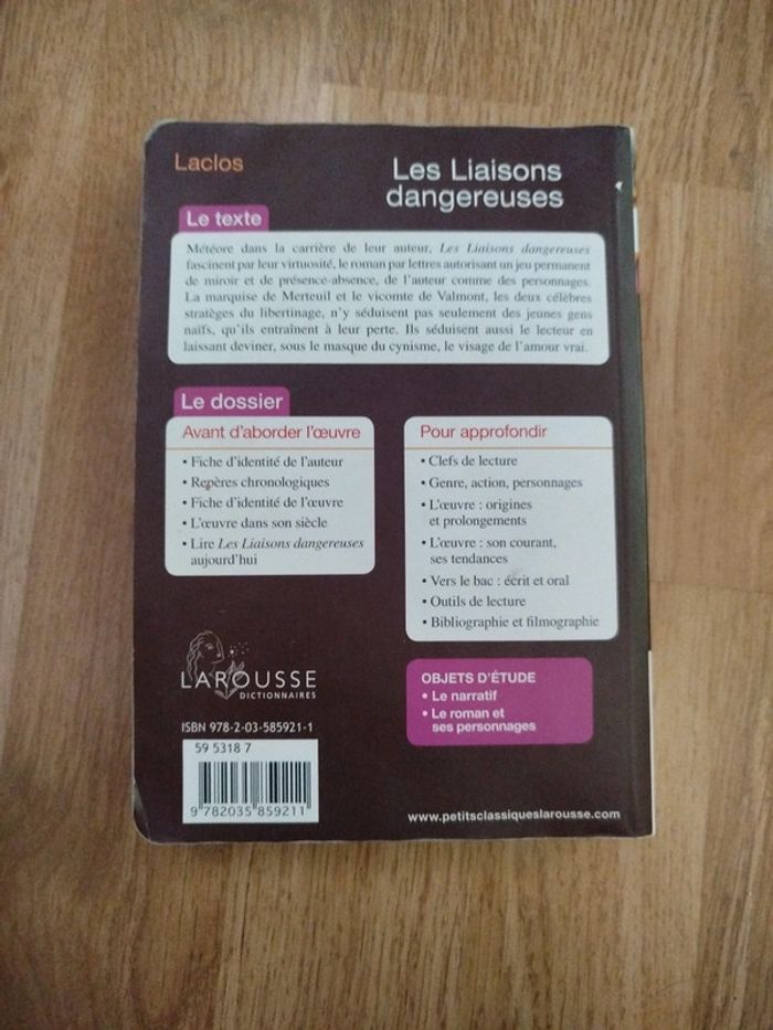 Les liaisons dangereuses - pierre choderlos de laclos - photo numéro 2