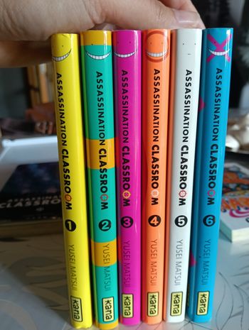Lot 1 à 6 manga classroom