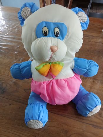 Peluche ours en toile de parachute